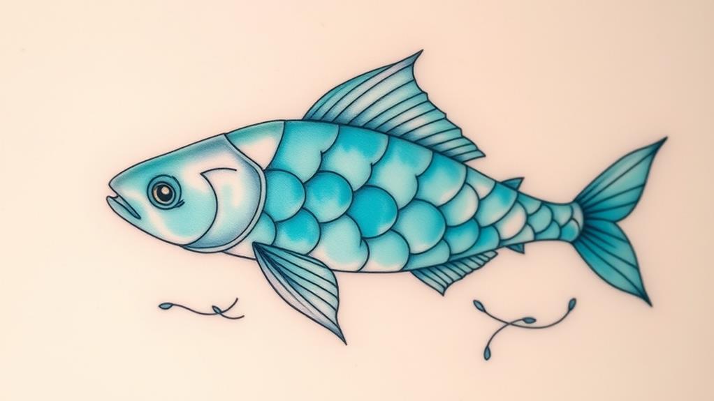 christian fish symbol art