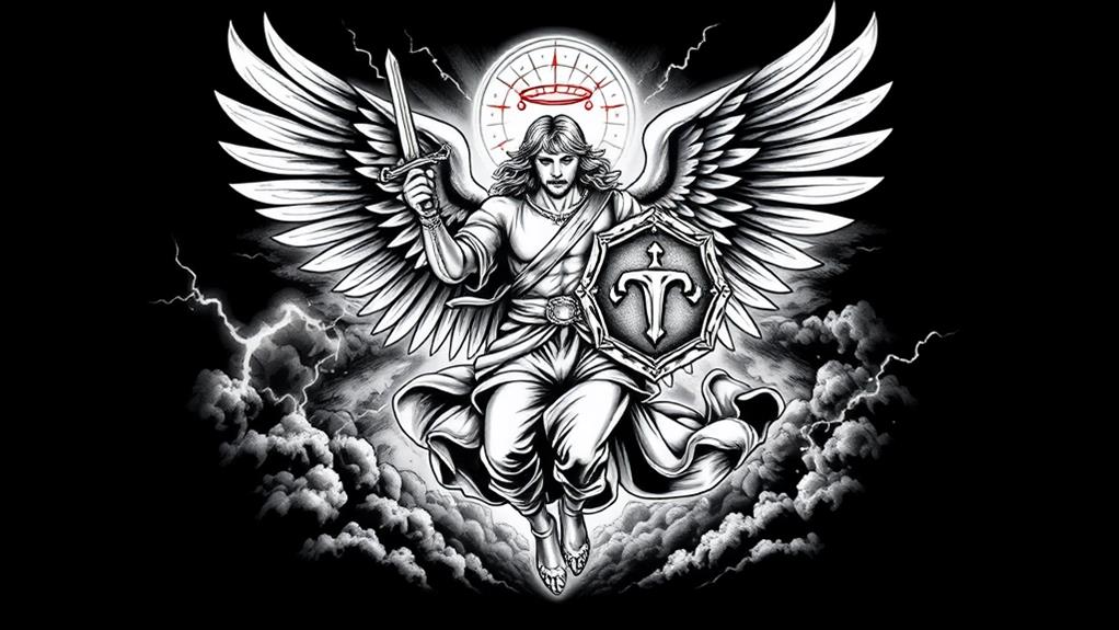 divine guardian angel symbols