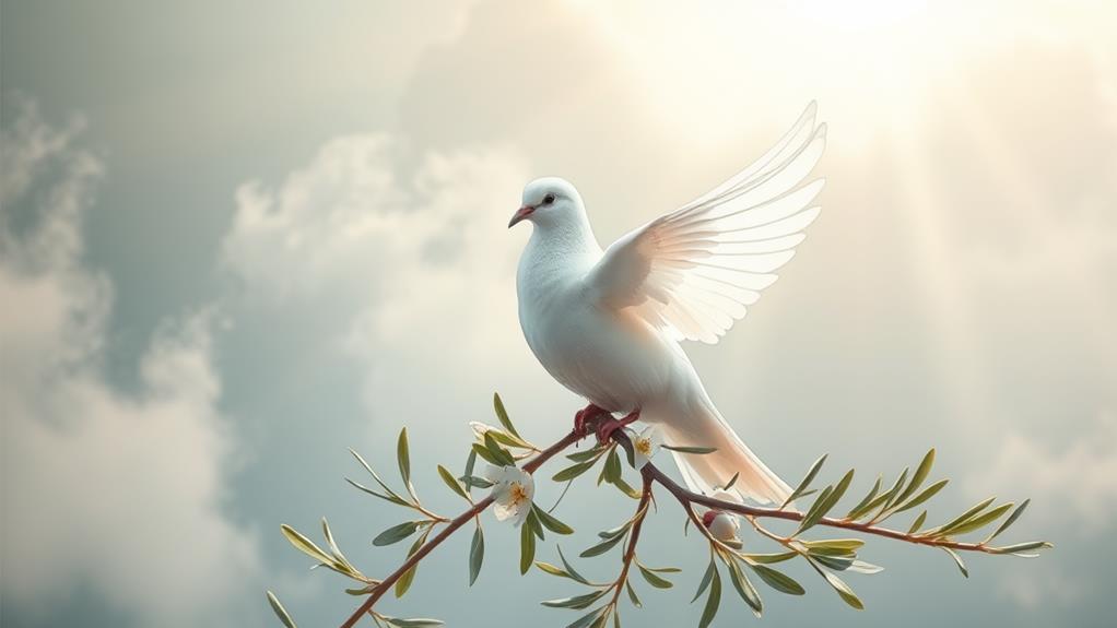 doves represent peaceful gentle souls