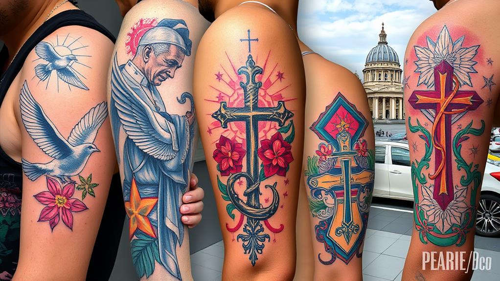 pope s surprising tattoo past