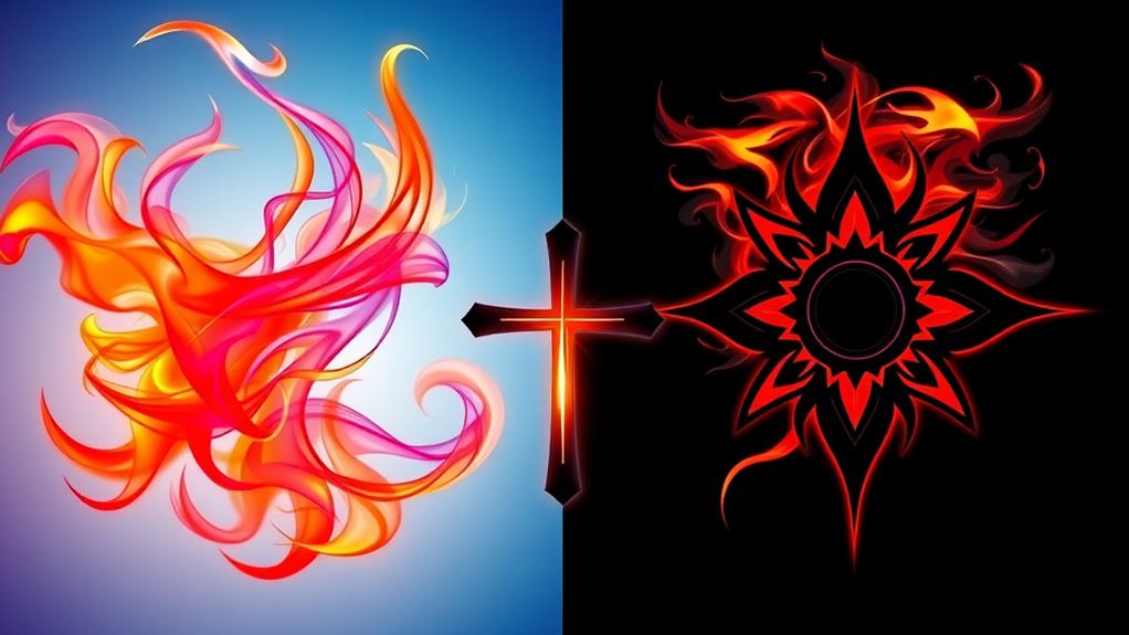 unique flame variations found