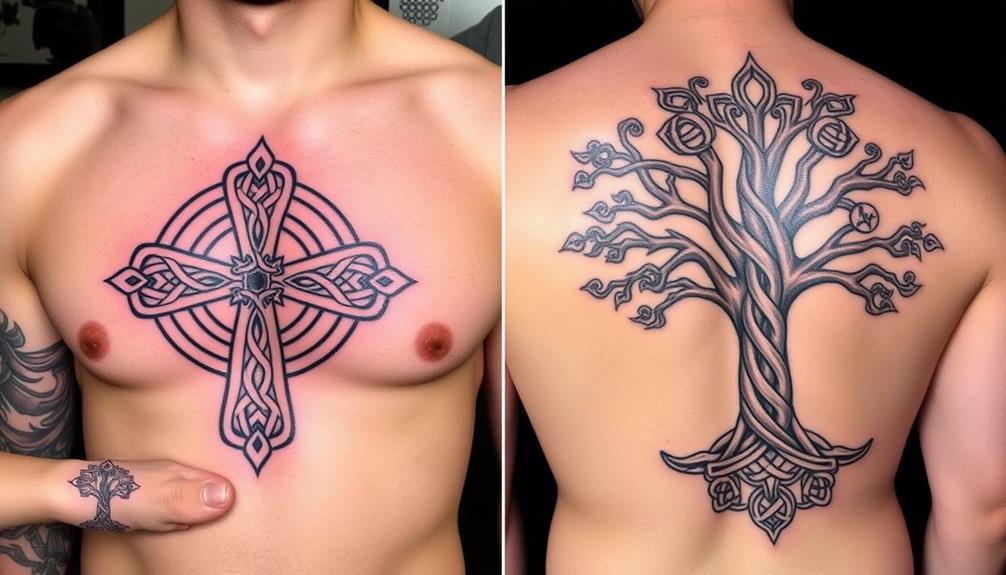 celtic christian tattoo designs