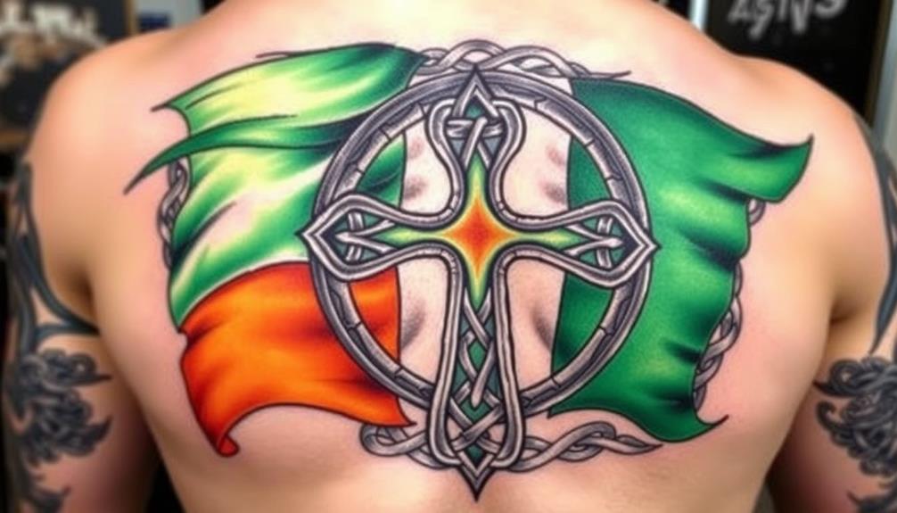 celtic pride body art