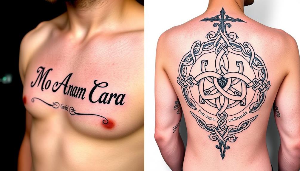 gaelic inspired tattoo expressions