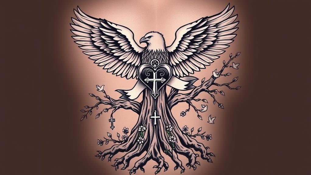 inspiring psalm tattoo designs