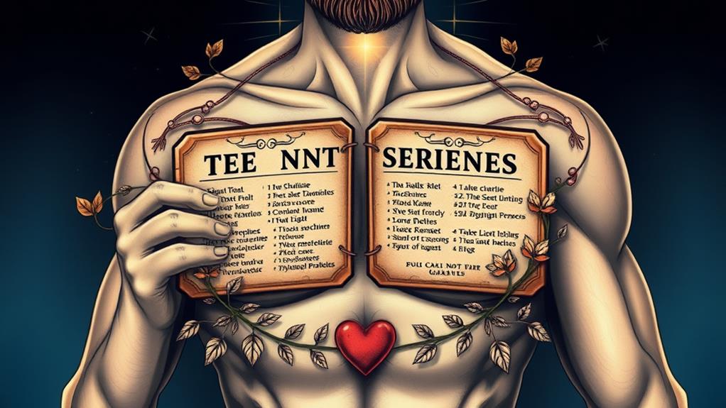 moses ten commandments tattoos